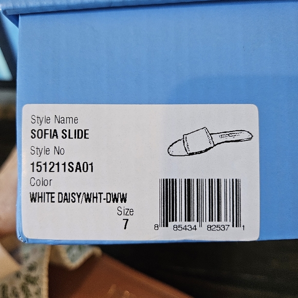 New In The Box Jack Rogers Sophia Slides - Picture 7 of 8